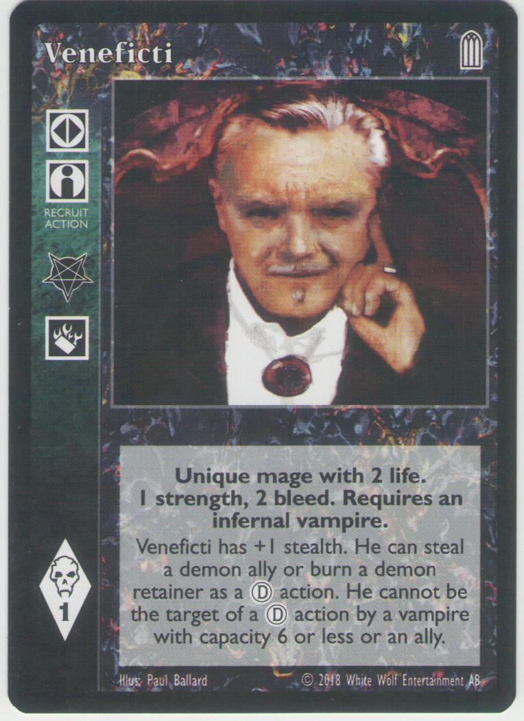 Veneficti [HttB Reprint 1 set] - VTES CCG