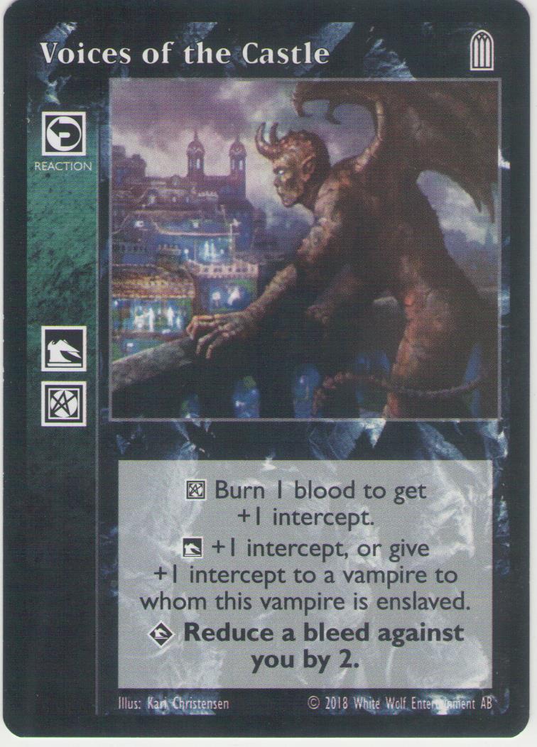 Voices of the Castle [HttB Reprint 1 set] - VTES CCG