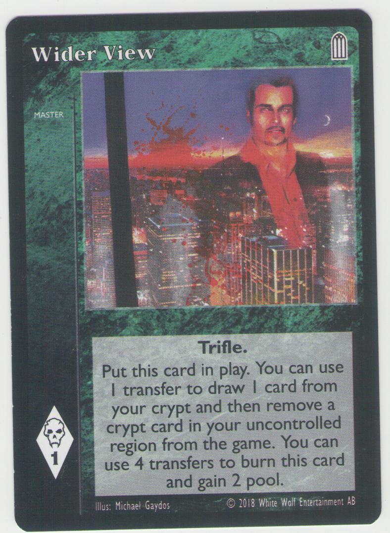 Wider View [HttB Reprint 1 set] - VTES CCG