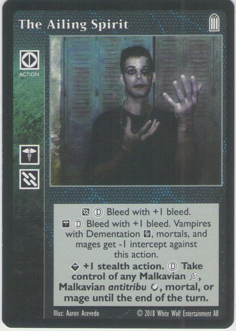 The Ailing Spirit [HttB Reprint 2 set] - VTES CCG