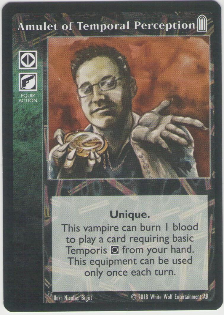 Amulet of Temporal Perception [HttB Reprint 2 set] - VTES CCG