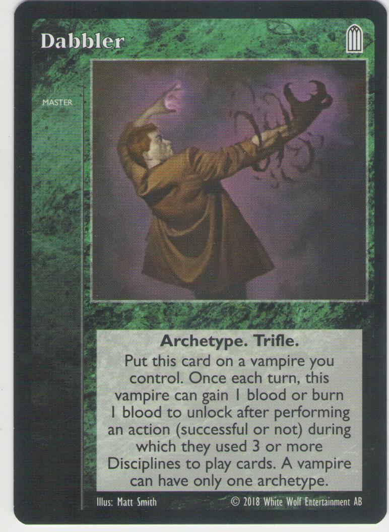 Dabbler [HttB Reprint 2 set] - VTES CCG