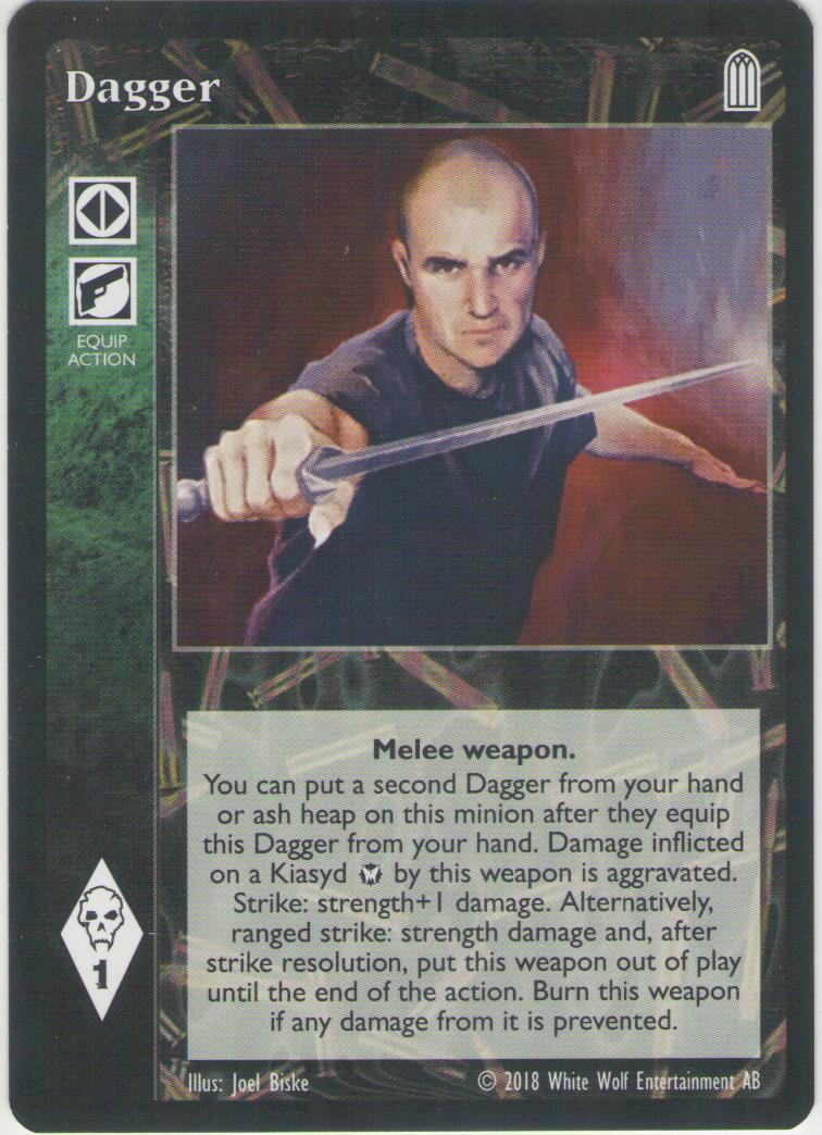 Dagger [HttB Reprint 2 set] - VTES CCG