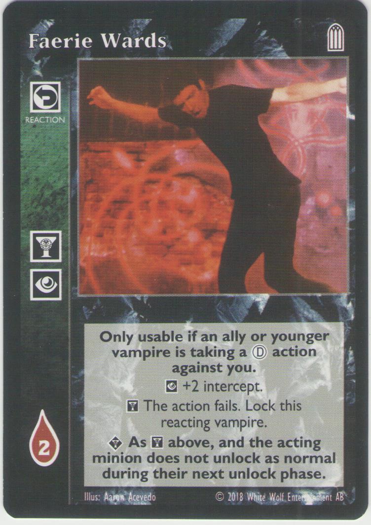 Faerie Wards [HttB Reprint 2 set] - VTES CCG