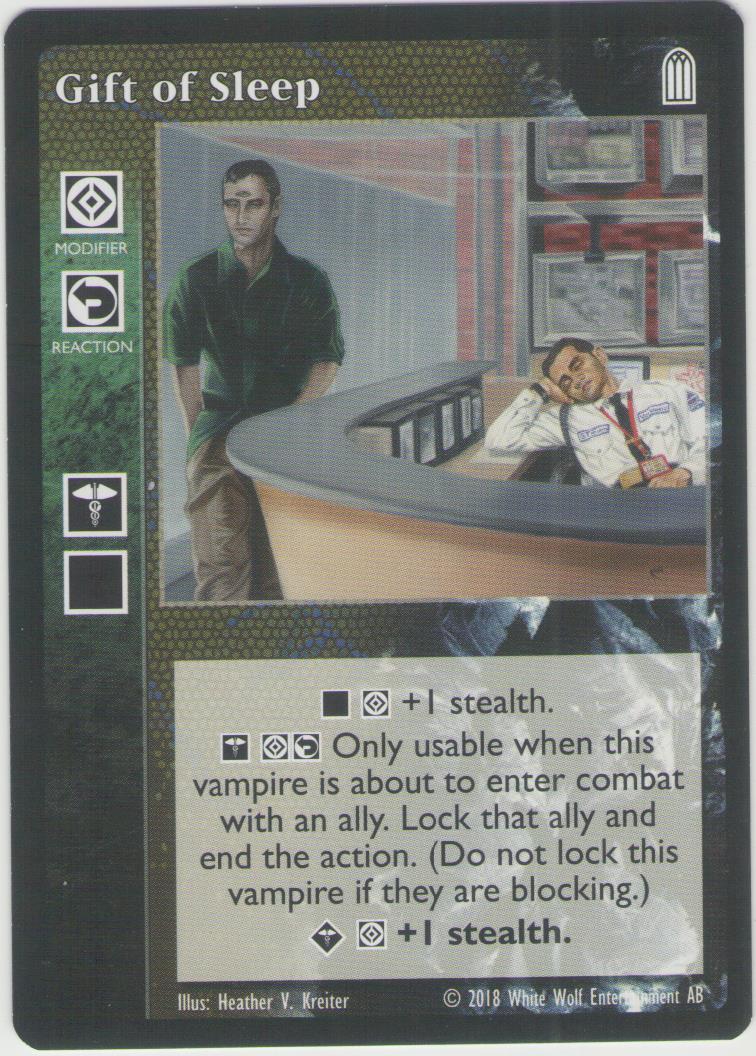 Gift of Sleep [HttB Reprint 2 set] - VTES CCG
