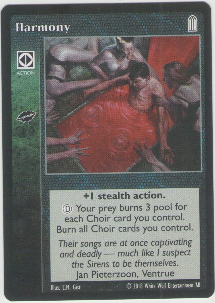 Harmony [HttB Reprint 2 set] - VTES CCG