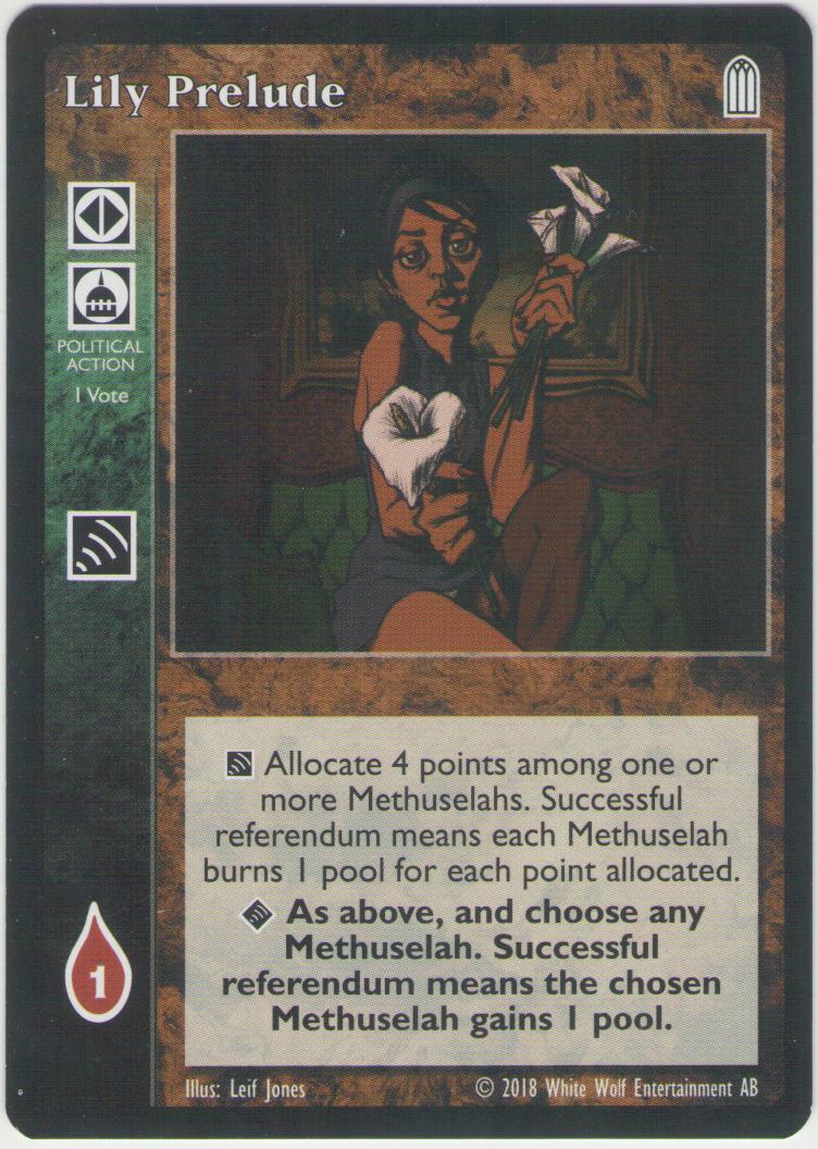 Lily Prelude [HttB Reprint 2 set] - VTES CCG