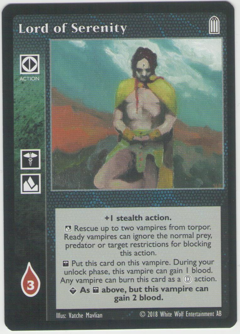 Lord of Serenity [HttB Reprint 2 set] - VTES CCG