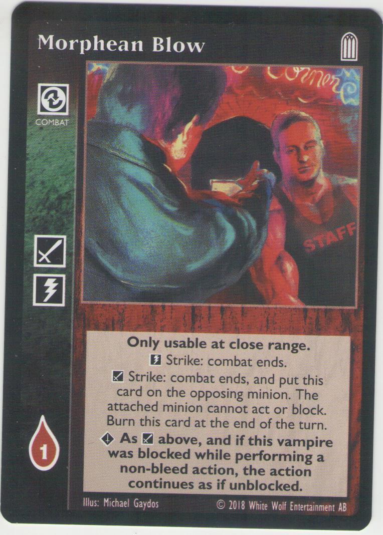 Morphean Blow [HttB Reprint 2 set] - VTES CCG