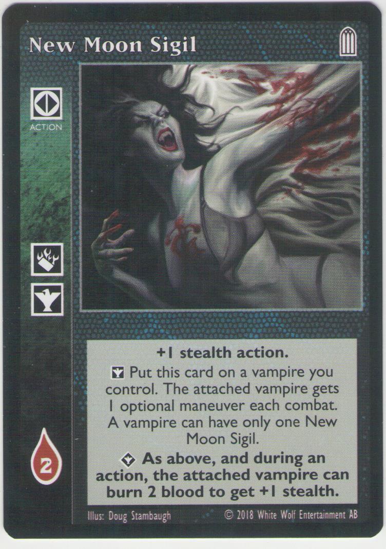 New Moon Sigil [HttB Reprint 2 set] - VTES CCG