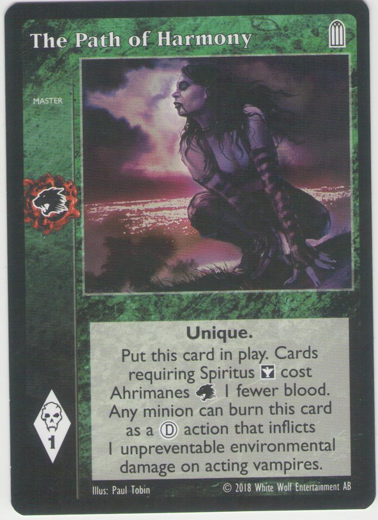 The Path of Harmony [HttB Reprint 2 set] - VTES CCG
