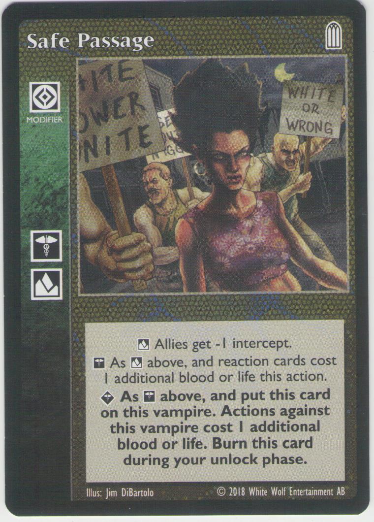 Safe Passage [HttB Reprint 2 set] - VTES CCG