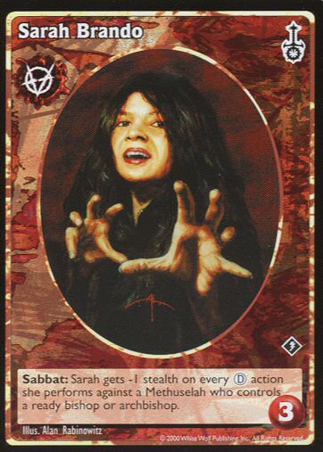 Sarah Brando [SW set] - VTES CCG