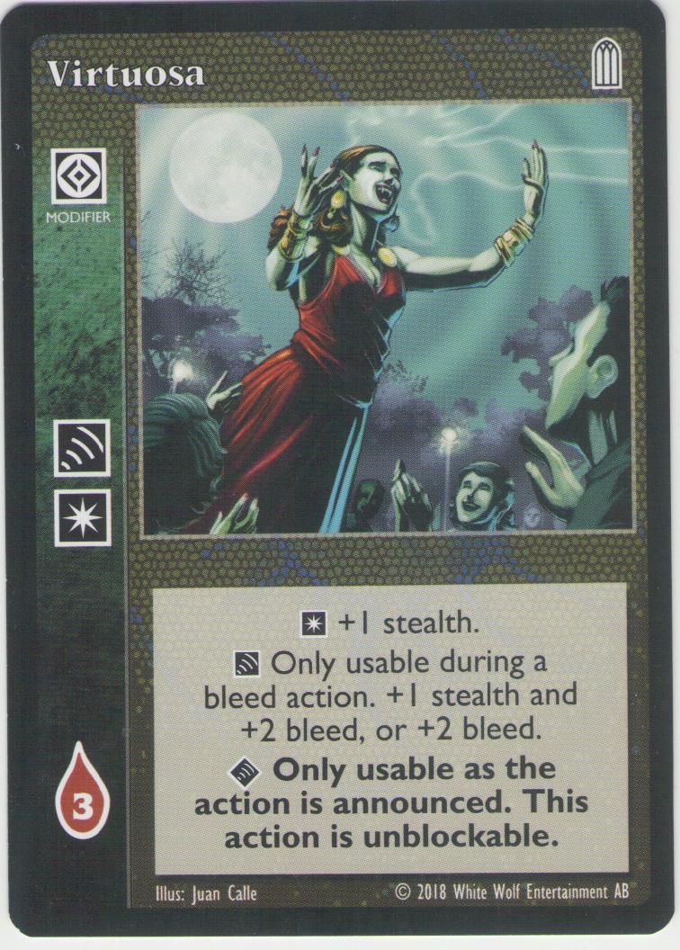 Virtuosa [HttB Reprint 2 set] - VTES CCG