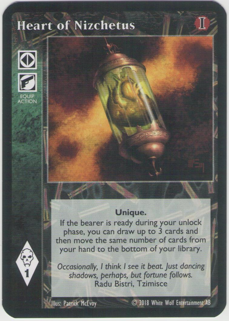 Heart of Nizchetus [Anthology Reprint 1 set] - VTES CCG