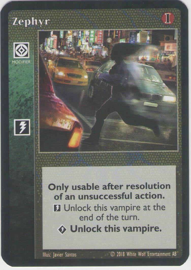 Zephyr [Anthology Reprint 1 set] - VTES CCG