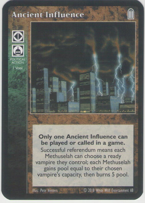 Ancient Influence [SP set] - VTES CCG