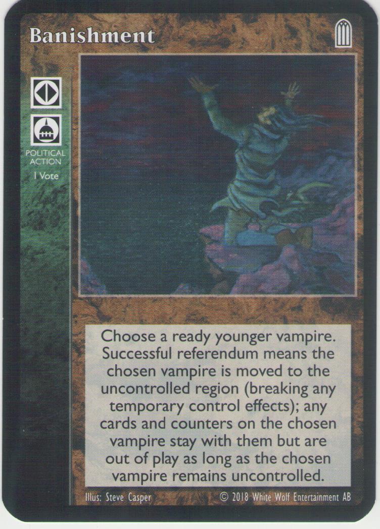 Banishment [SP set] - VTES CCG