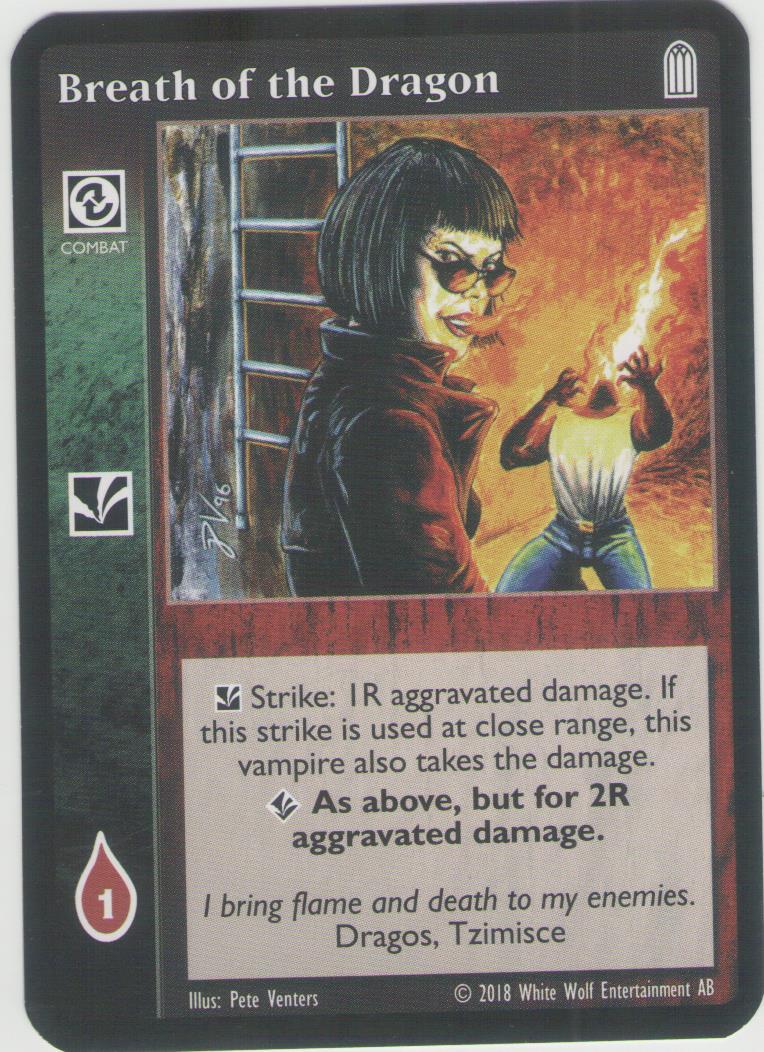 Breath of the Dragon [SP set] - VTES CCG