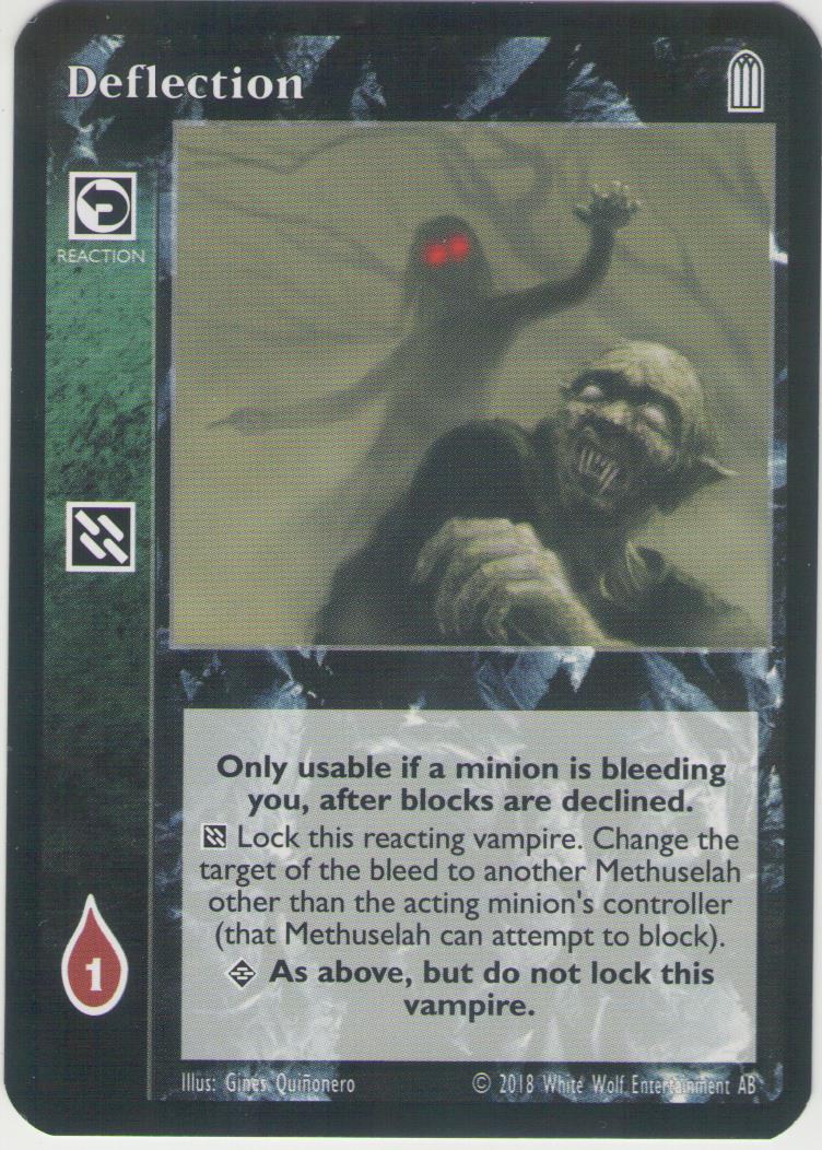 Deflection [SP set] - VTES CCG