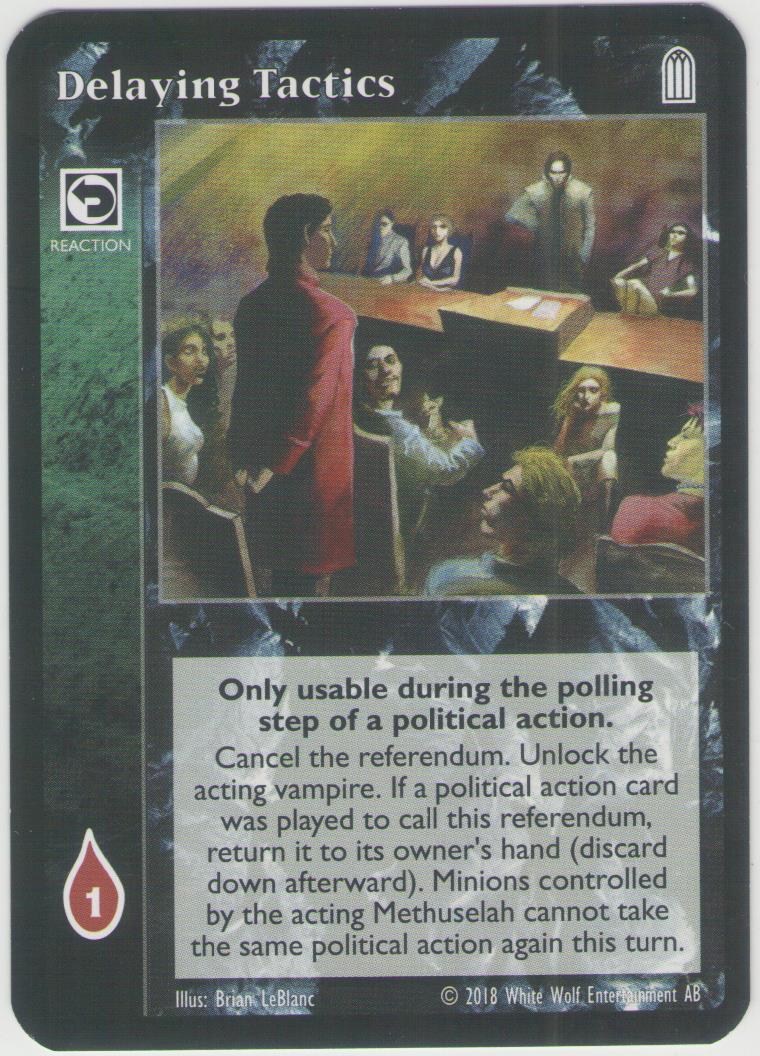 Delaying Tactics [SP set] - VTES CCG