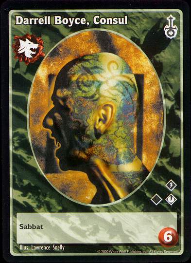 Darrell Boyce, Consul [SW set] - VTES CCG