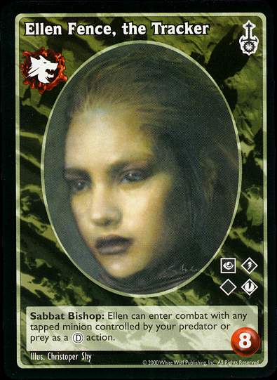 Ellen Fence, the Tracker [SW set] - VTES CCG