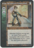 Kine Resources Contested [SP set] - VTES CCG