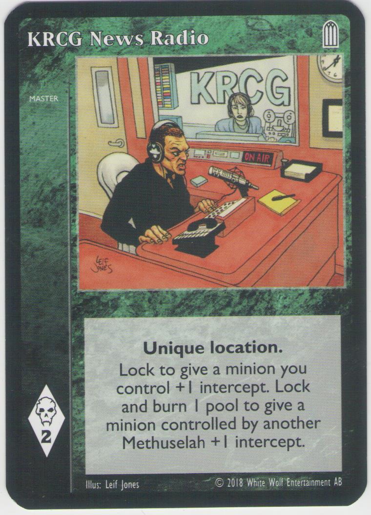 KRCG News Radio [SP set] - VTES CCG