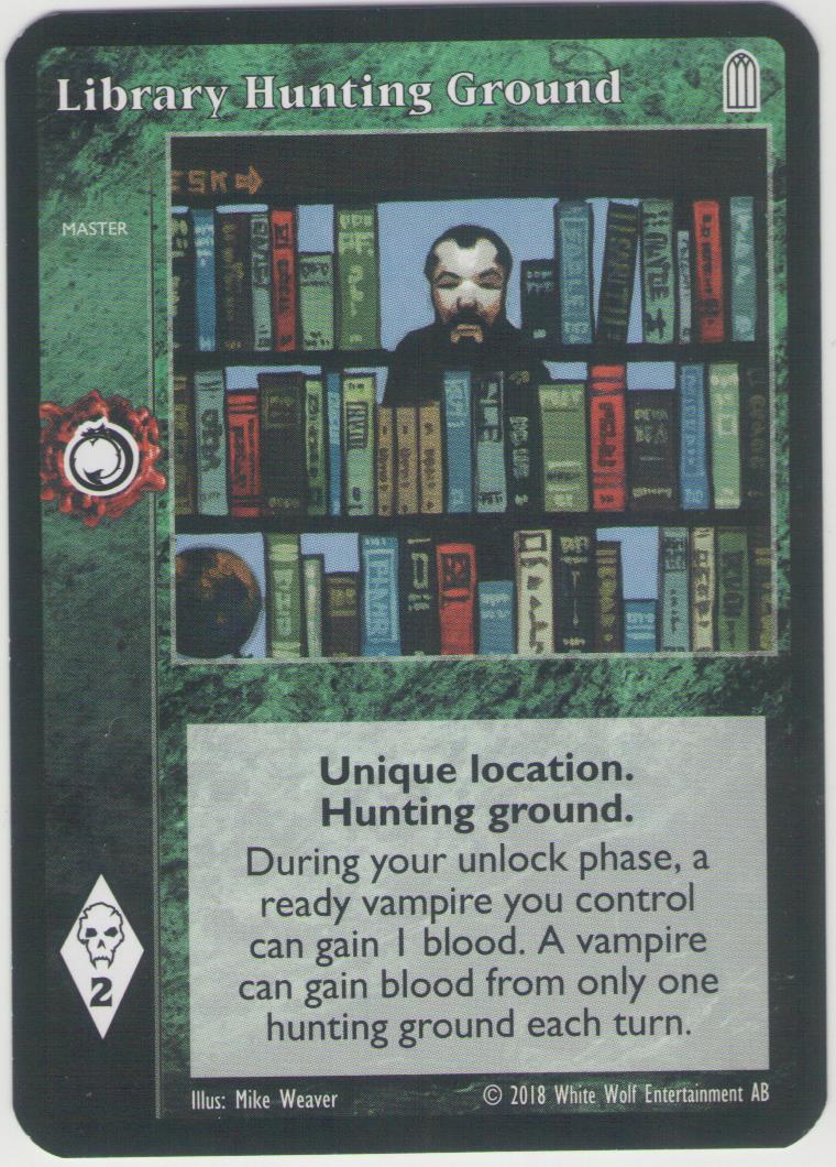 Library Hunting Ground [SP set] - VTES CCG