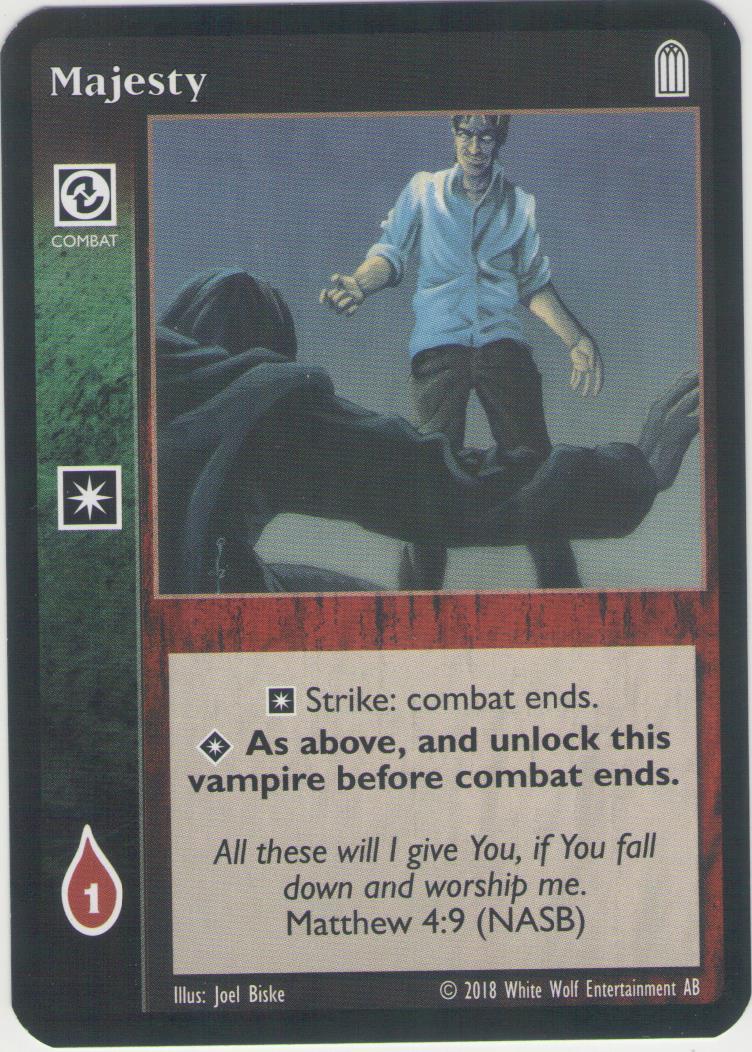 Majesty [SP set] - VTES CCG