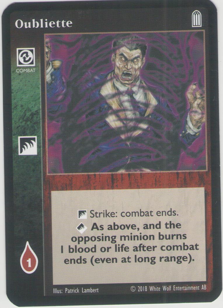 Oubliette [SP set] - VTES CCG