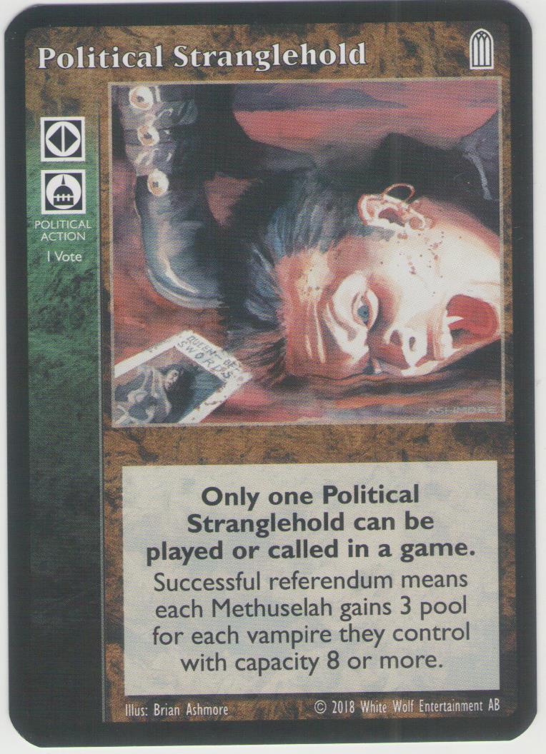 Political Stranglehold [SP set] - VTES CCG