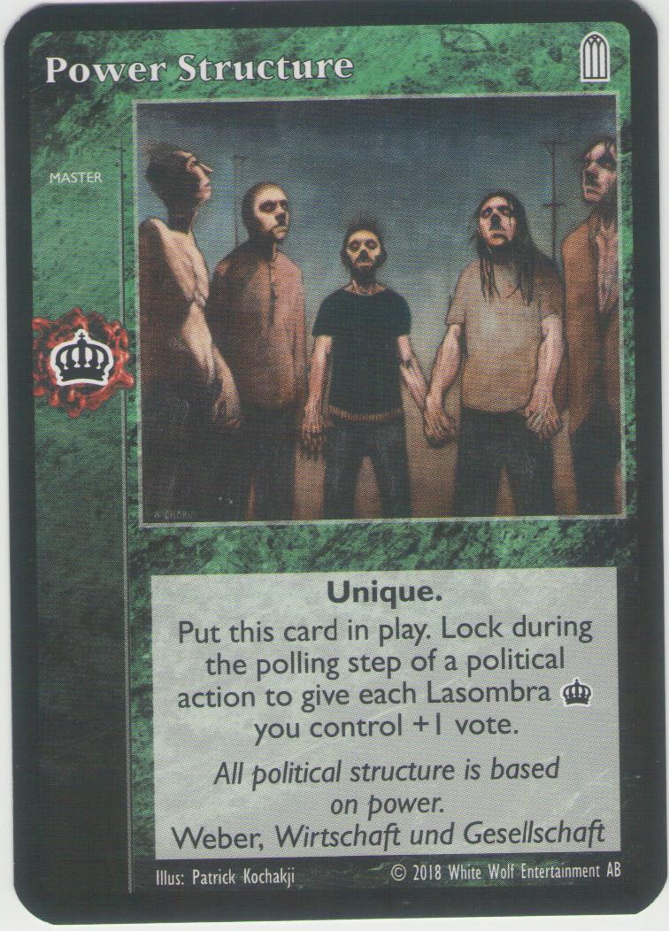 Power Structure [SP set] - VTES CCG