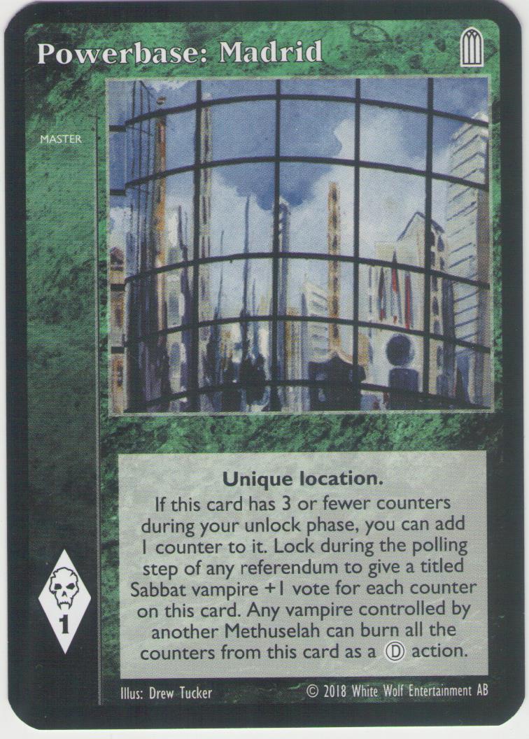 Powerbase: Madrid [SP set] - VTES CCG