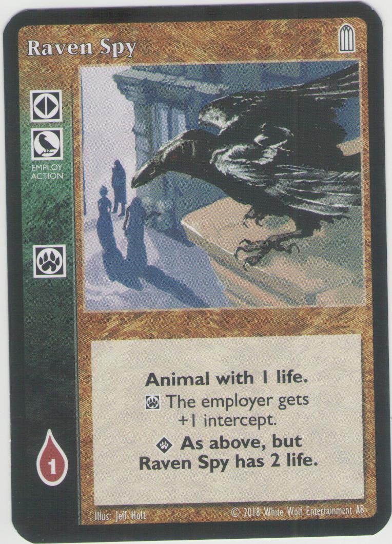 Raven Spy [SP set] - VTES CCG