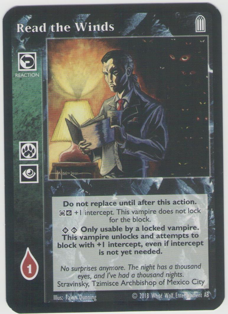 Read the Winds [SP set] - VTES CCG