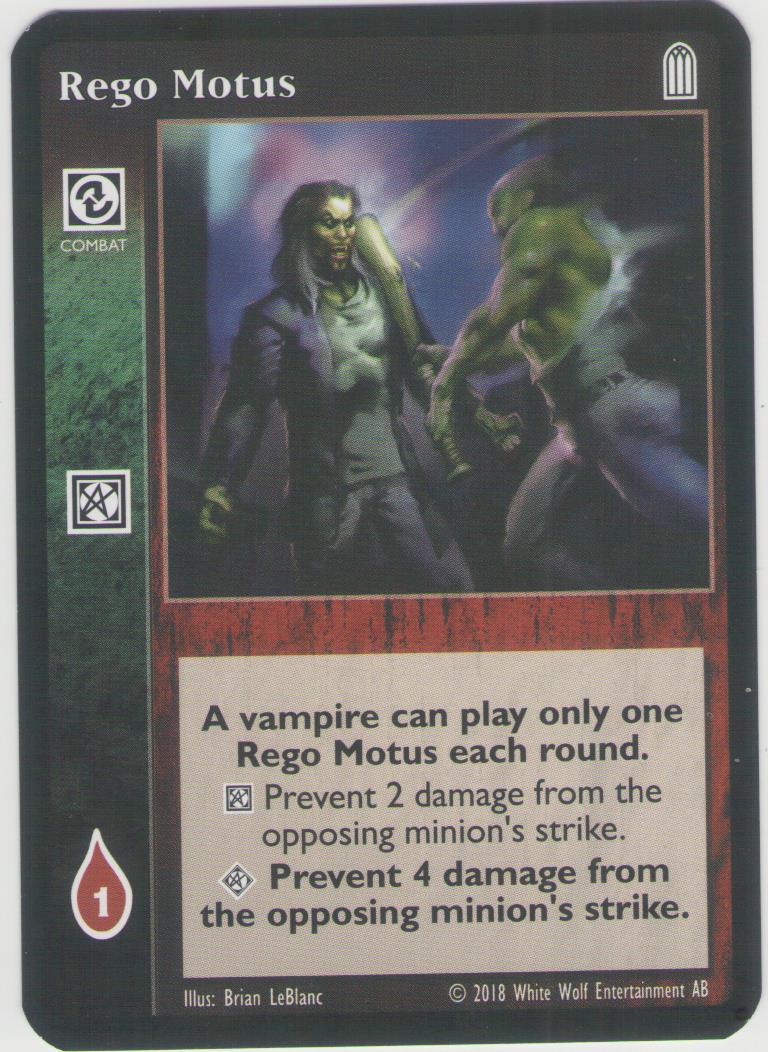 Rego Motus [SP set] - VTES CCG