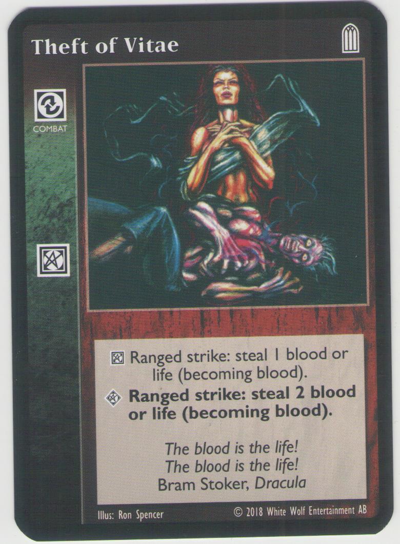 Theft of Vitae [SP set] - VTES CCG