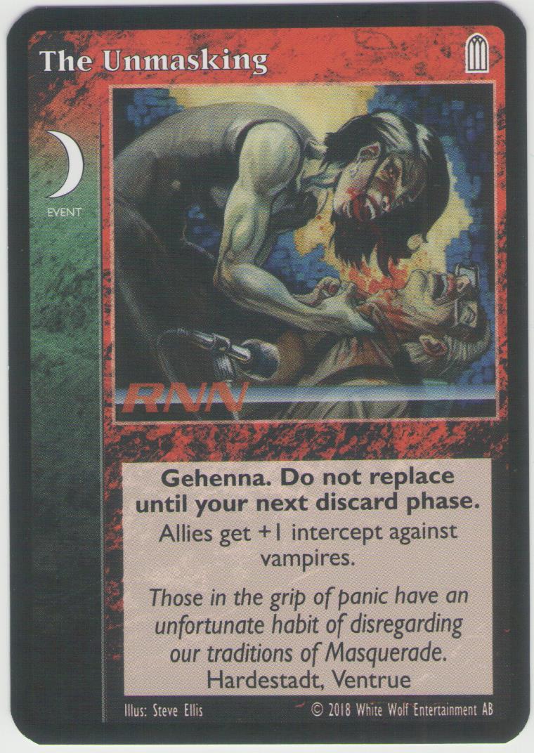 The Unmasking [SP set] - VTES CCG
