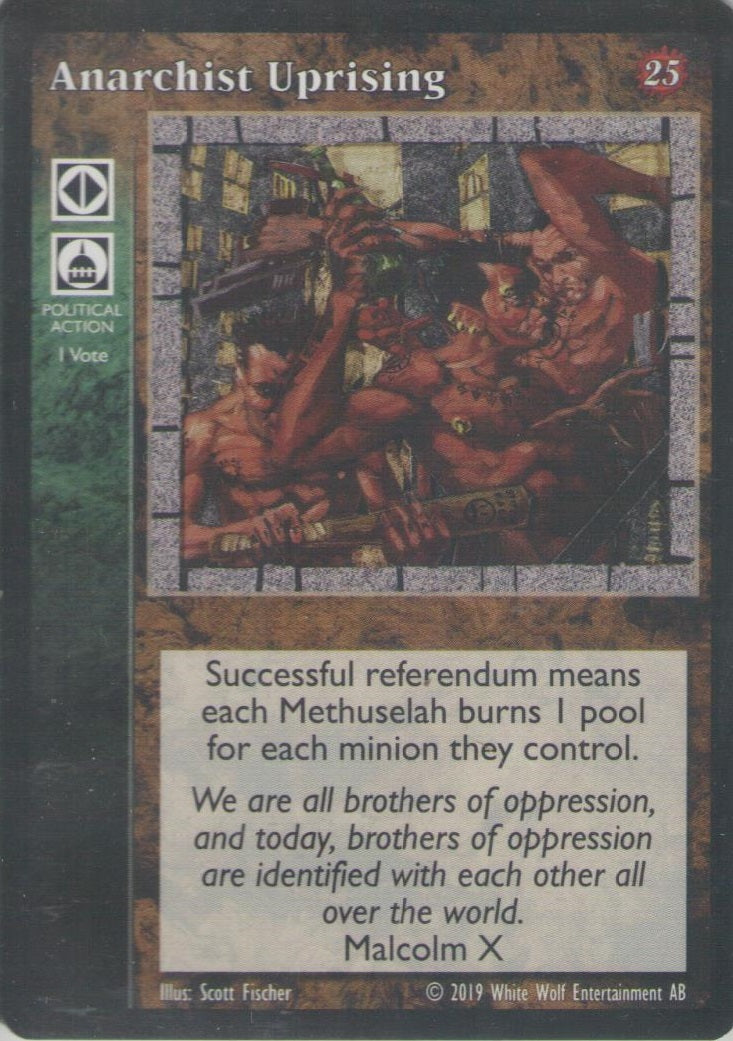 Anarchist Uprising [25th set] - VTES CCG