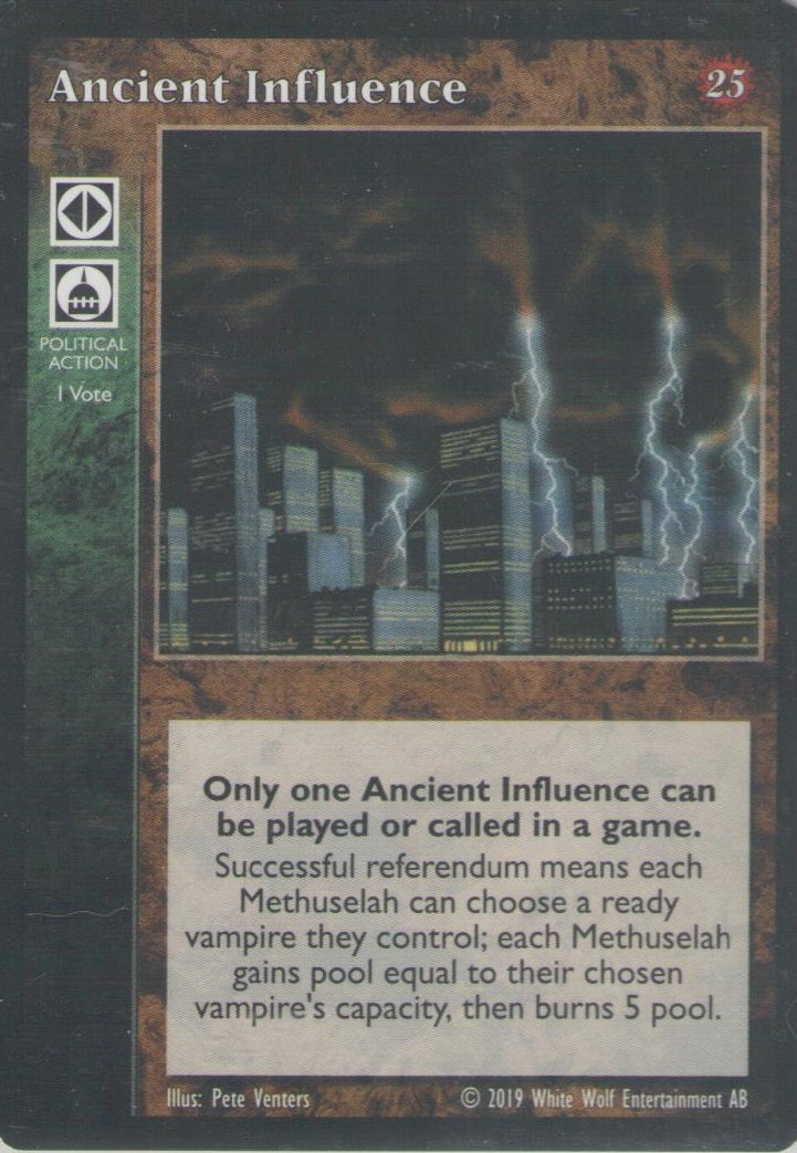 Ancient Influence [25th set] - VTES CCG