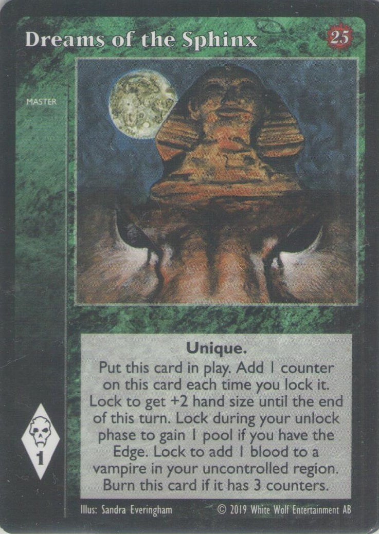 Dreams of the Sphinx [25th set] - VTES CCG