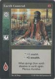 Earth Control [25th set] - VTES CCG