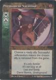 Permanent Vacation [25th set] - VTES CCG