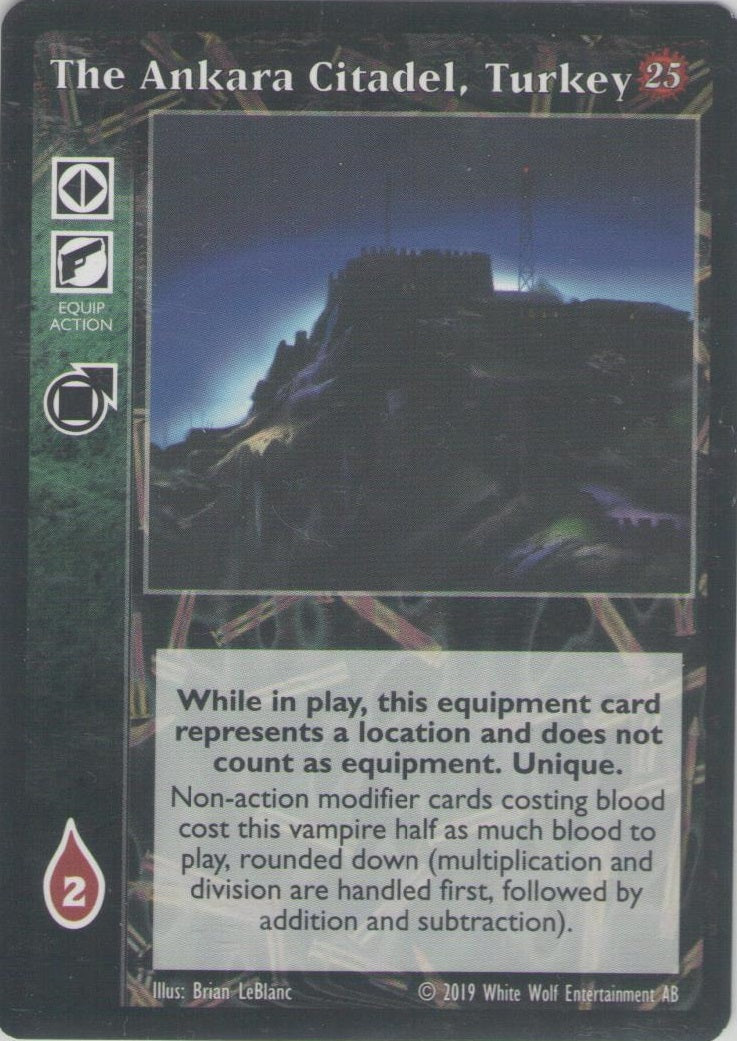 The Ankara Citadel, Turkey [25th set] - VTES CCG