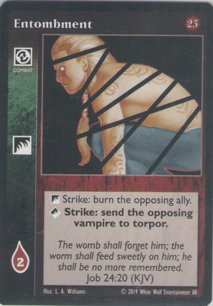 Entombment [25th set] - VTES CCG