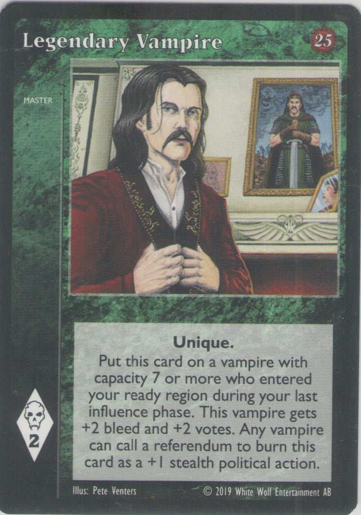 Legendary Vampire [25th set] - VTES CCG