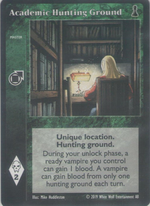 Academic Hunting Ground [FB set] - VTES CCG