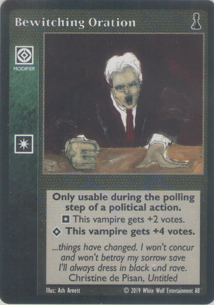 Bewitching Oration [FB set] - VTES CCG